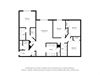 Oaks at St. John_2D_4 Bedroom Floor Plan